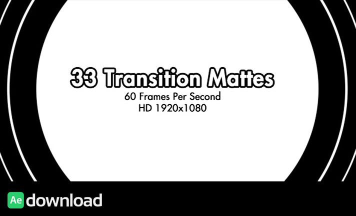 33 HD Transition Mattes 60fps free download