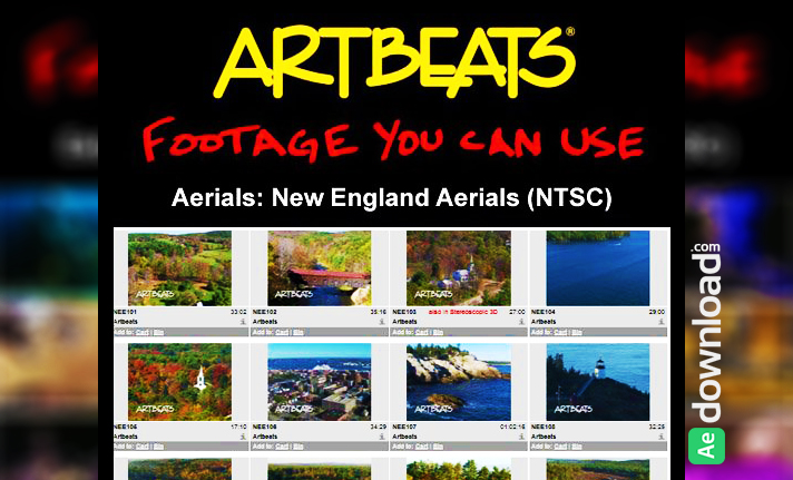 ARTBEATS - AERIALS NEW ENGLAND AERIALS (NTSC)