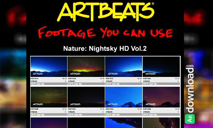 ARTBEATS - NATURE NIGHTSKY HD VOL.2 (1080P)