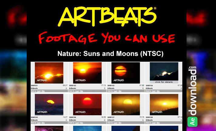 ARTBEATS - NATURE SUNS AND MOONS (NTSC) 1