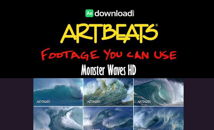 Artbeats - Nature Monster Waves HD (1080p) Part 1