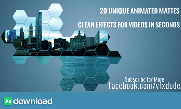 Clean Animated Motion Mattes Pack 3 free download