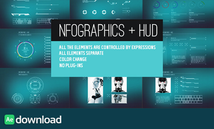 Infographics + HUD free download