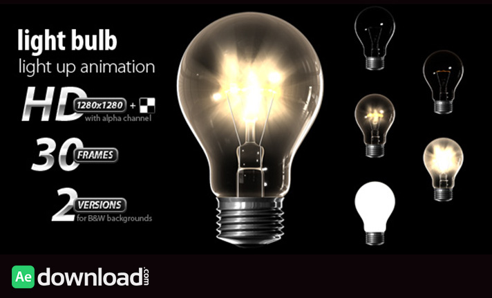 Light bulb (light up sequence) free download