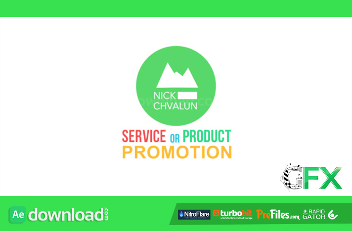 Service Or Product Promotion Presentation Free Download After Effects Templates