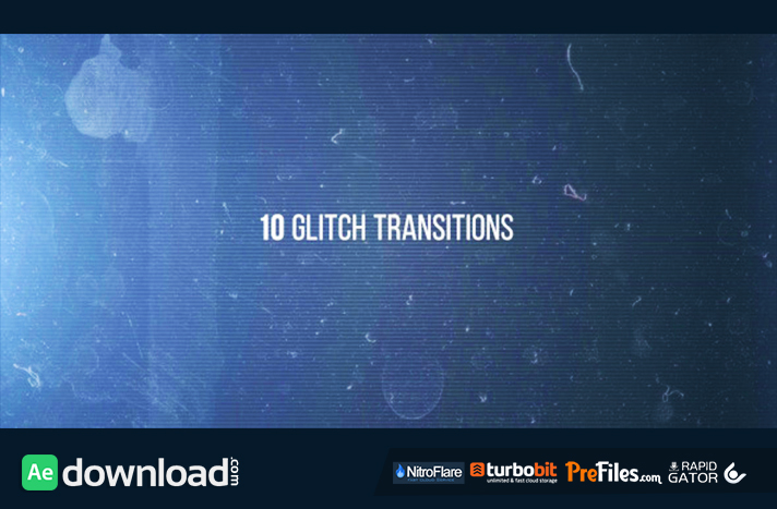 10 Glitches Free Download After Effects Templates