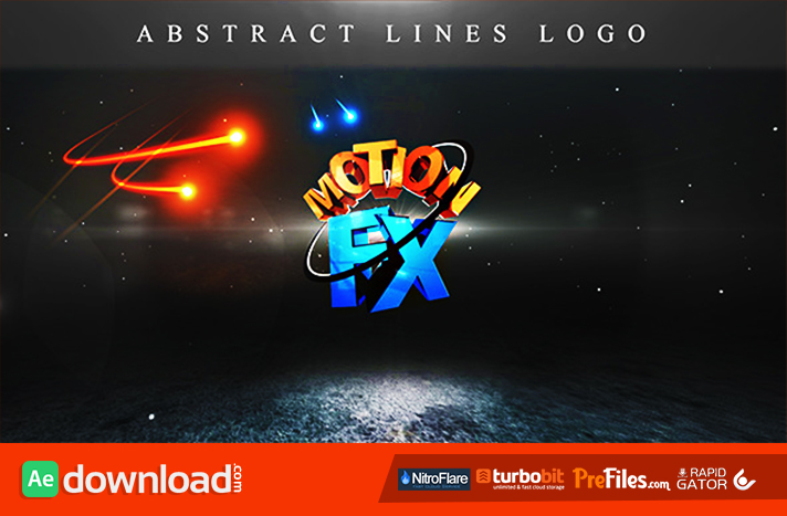 Abstract Lines Logo Free Download After Effects Templates