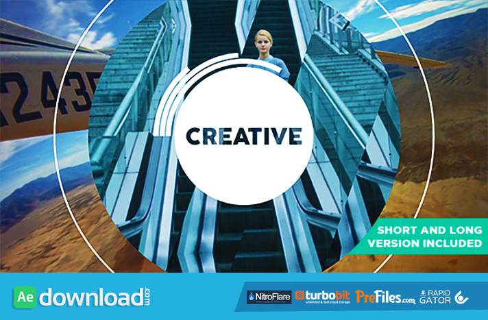 Be Creative - Fast Dynamic Opener Free Download After Effects Templates