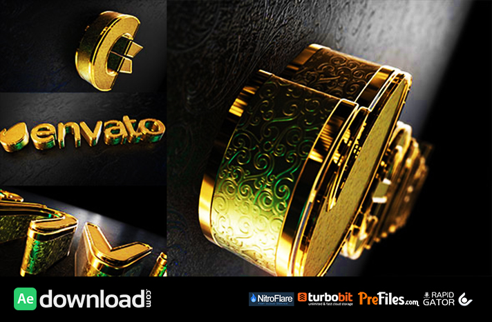 Black Gold Logo V2 Free Download After Effects Templates