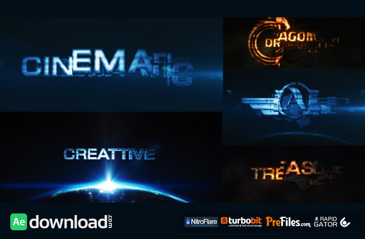 after effects cinematic templates free download