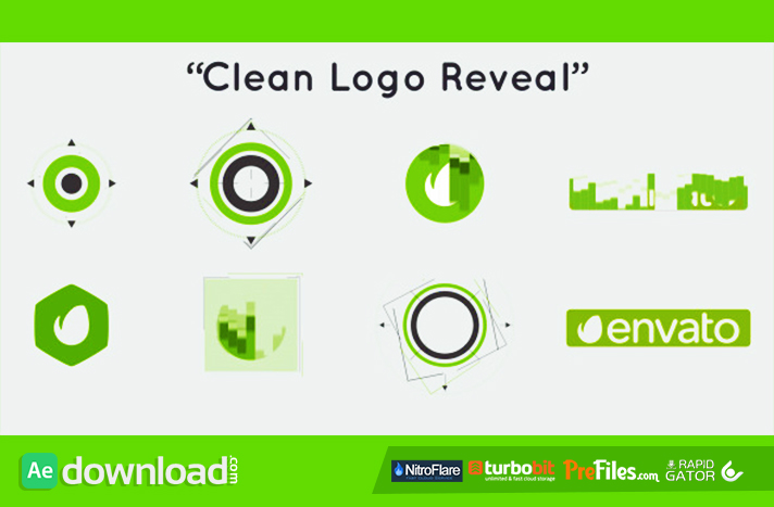 Clean Logo Reveal Free Download After Effects Templates