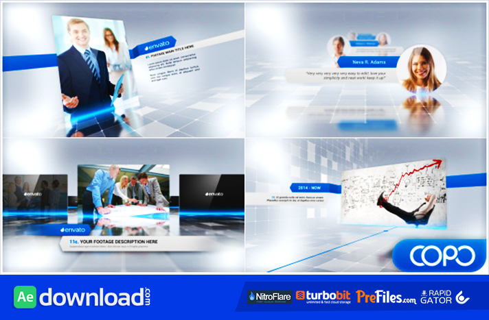 corporate presentation after effects template free download