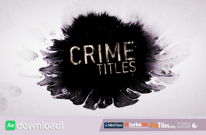 CRIME TITLES VIDEOHIVE FREE DOWNLOAD Free After Effects Template 