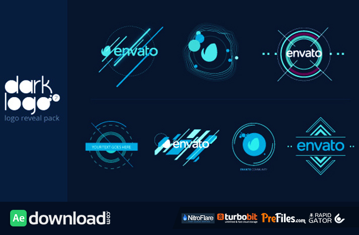 Dark Logo Pack Free Download After Effects Templates