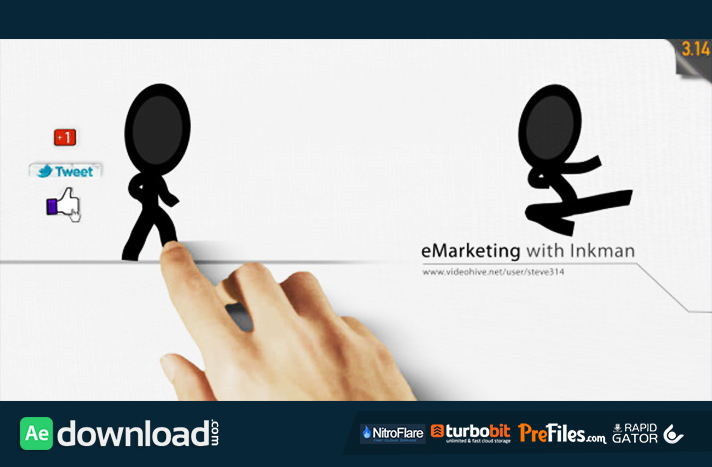 E-Marketing with Inkman Free Download After Effects Templates