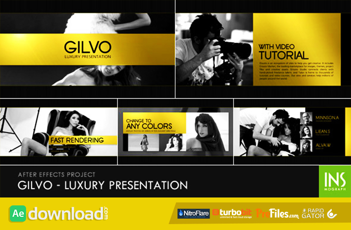 Gilvo - Luxury Presentation Free Download After Effects Templates