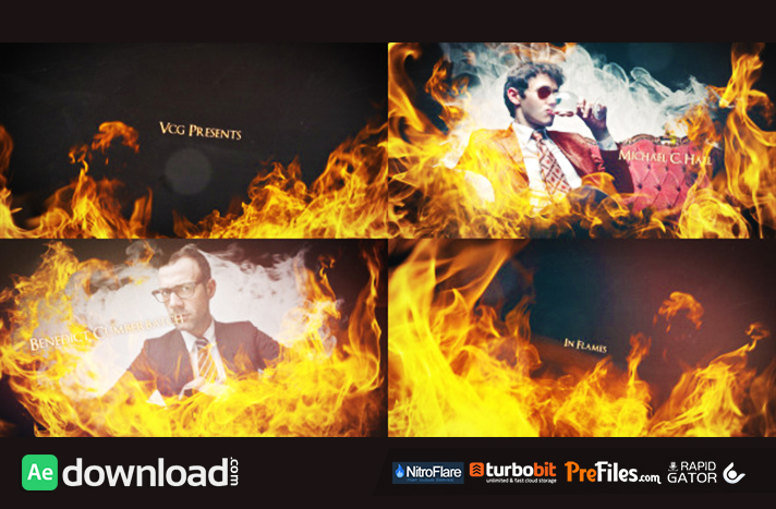 In Flames - An Epic Dynamic Opener Free Download After Effects Templates
