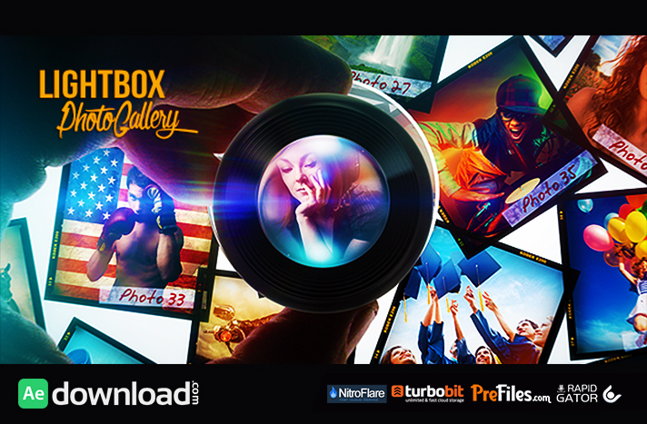 Lightbox Photo Gallery Free Download After Effects Templates
