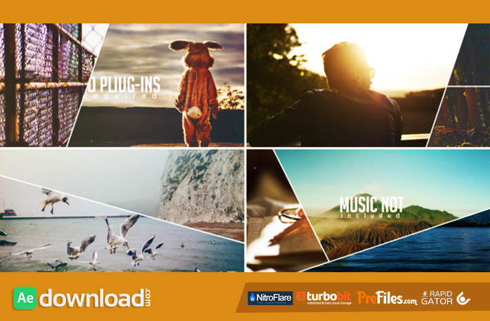Line Slideshow Free Download After Effects Templates