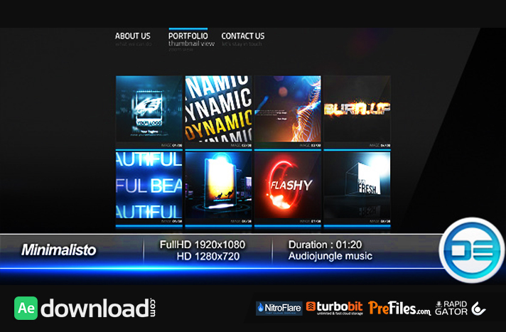 Minimalisto Free Download After Effects Templates