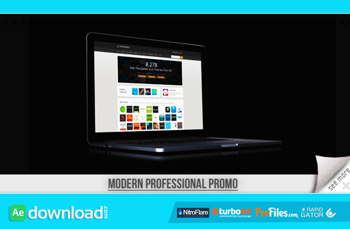 Modern Professional Promo Free Download After Effects Templates