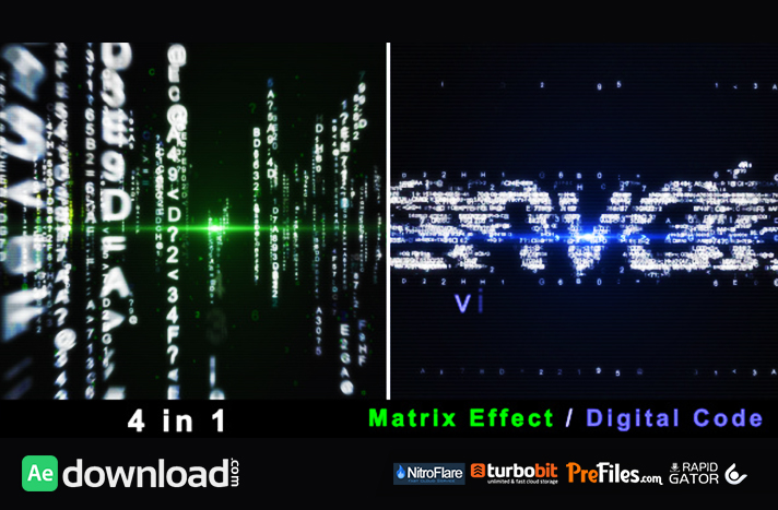 Particle Effect 4 (Digital Code and Matrix) Free Download After Effects Templates