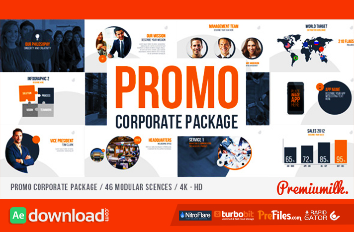 Promo Corporate Package Free Download After Effects Templates