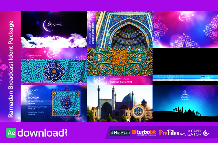 Ramadan Broadcast Ident Package Free Download After Effects Templates