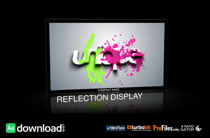 Reflection Display Free Download After Effects Templates