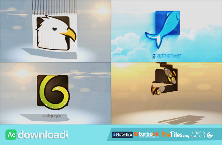 Simple Logo Reveal Pack Free Download After Effects Templates