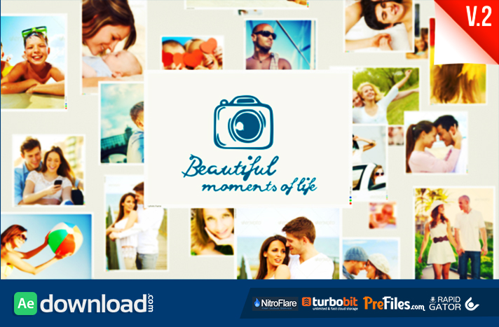 SlideShow Beautiful Moments of Life Free Download After Effects Templates