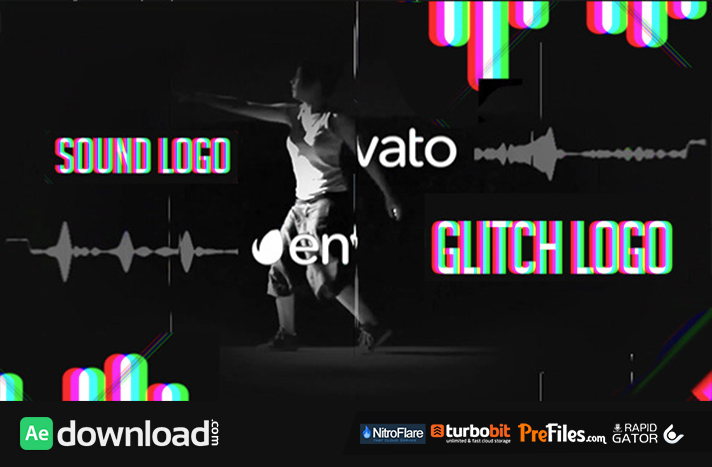 Sound Glitch - Logo Reveal Free Download After Effects Templates