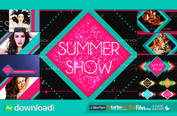 Summer Show Package Free Download After Effects Templates