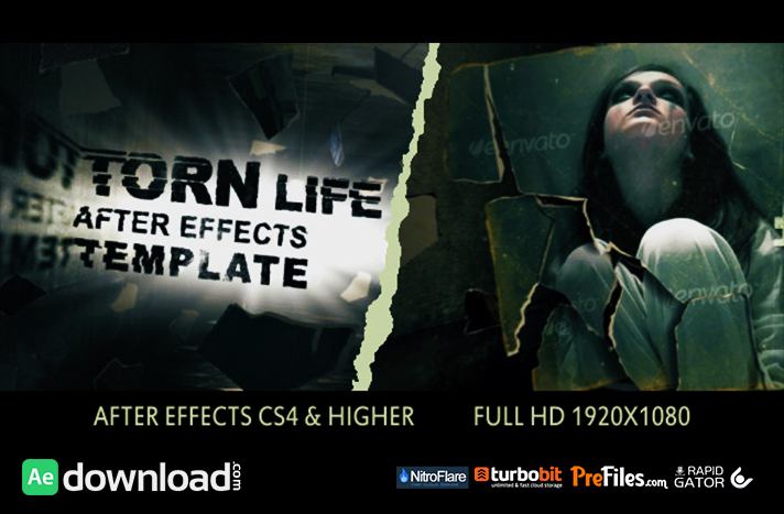 Torn Life Free Download After Effects Templates