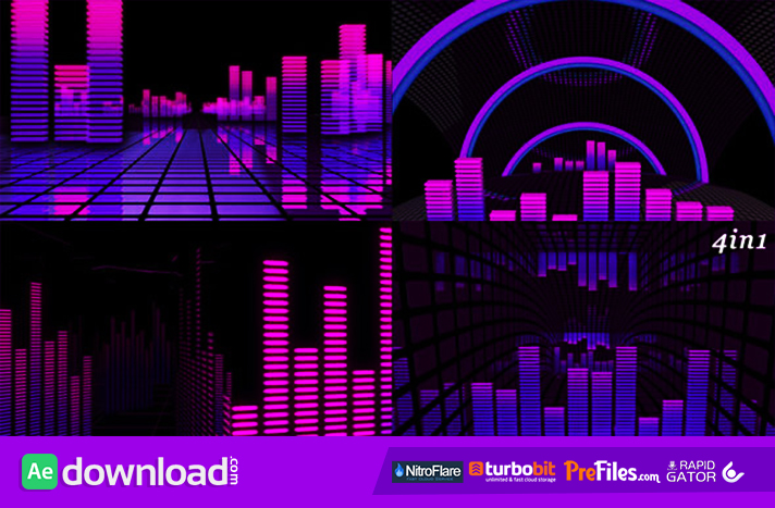 VJ Equalizer Free Download After Effects Templates