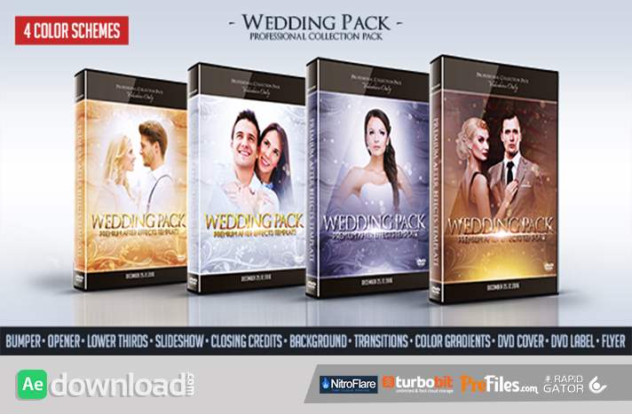 wedding pack after effects template free download