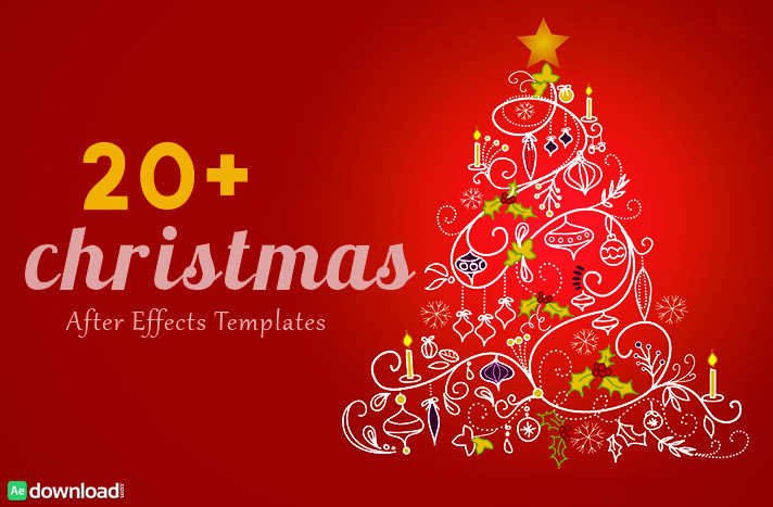 20+ Best Christmas After Effects Free Template