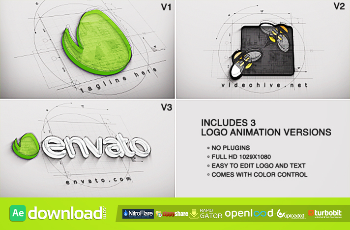 Architect Logo Reveal (3 versions) free download