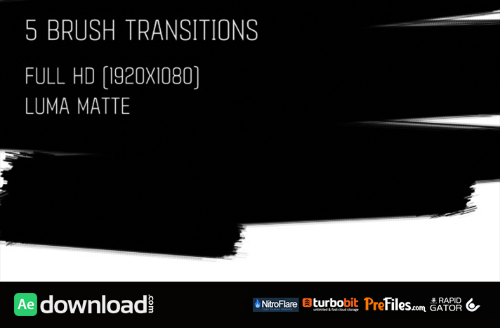 Brush Transitions Pack1