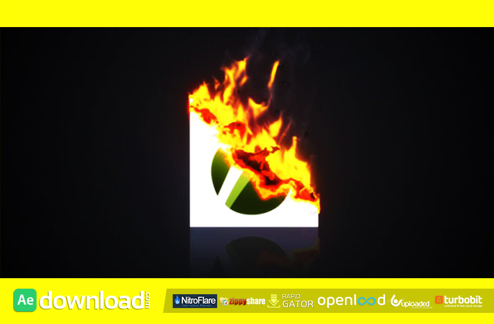 Burning Paper Logo free download (videohive template)