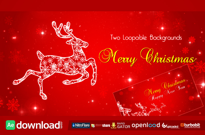 Christmas Reindeer free download (videohive template)