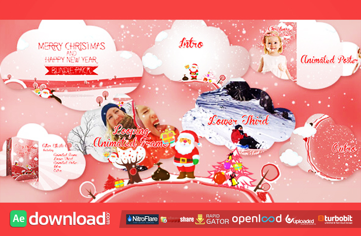 Christmas Vector Bundle free download (videohive template)
