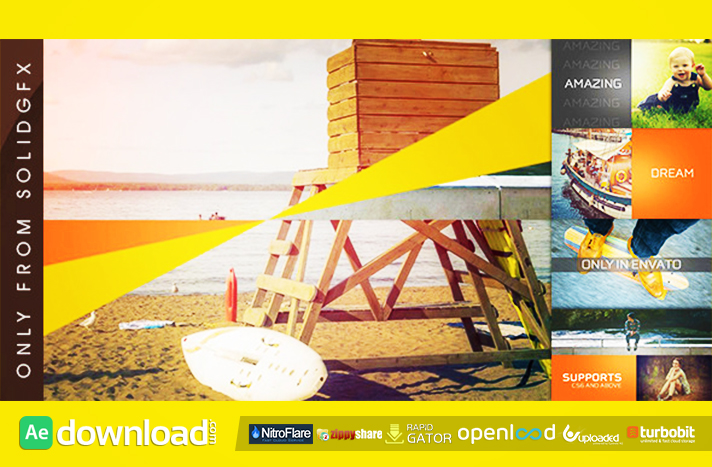 Clean Slideshow free download (videohive template)