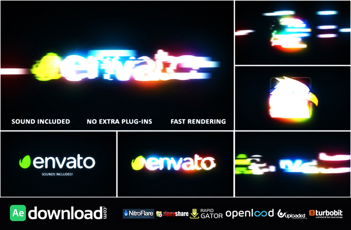 Fast Light Logo Reveal free download (videohive template)
