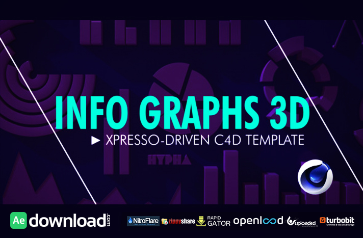 Info Graphs 3D free download (videohive template)