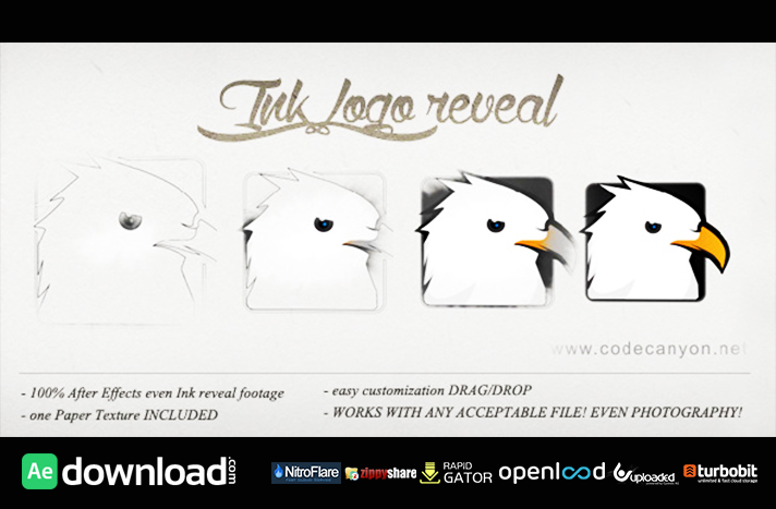 Logo Ink Reveal free download (videohive template)