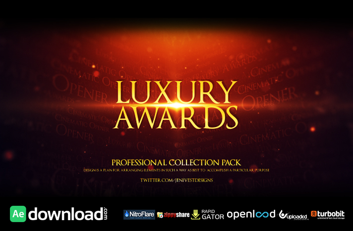 Luxury Awards free download (videohive template)