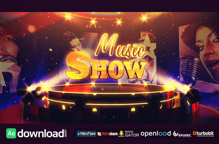 Music Show free after effects templates