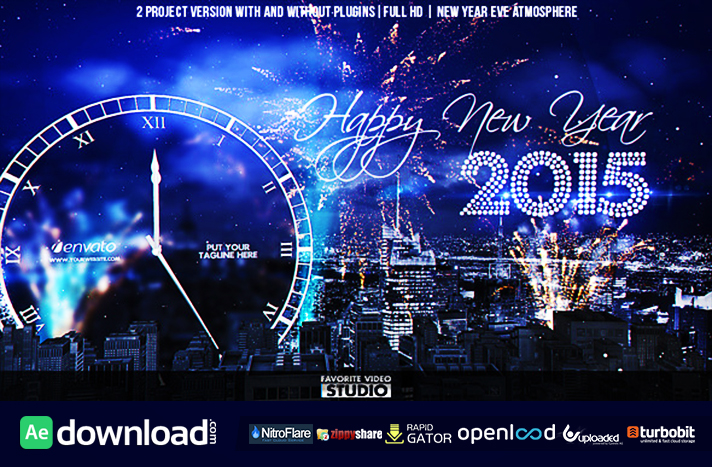 New Year Eve Countdown free download (videohive template)