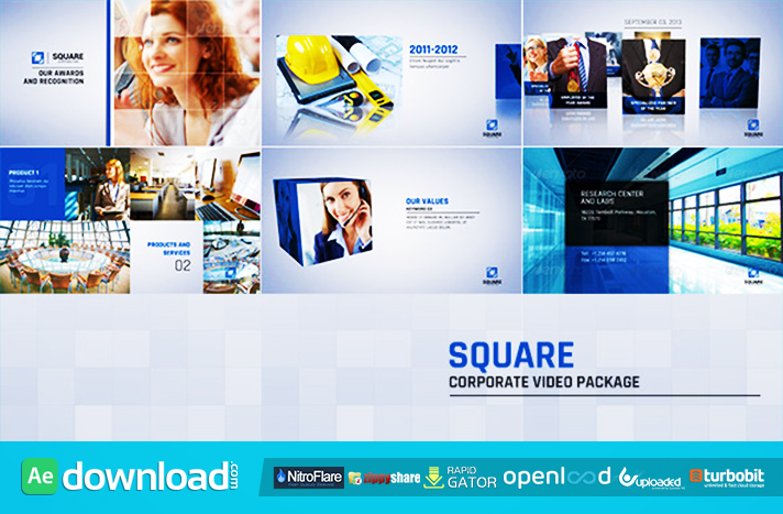 Square Corporate Video Package